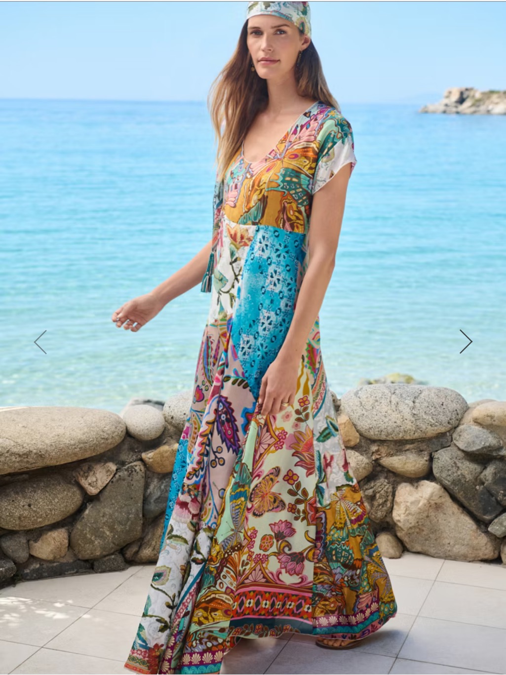 Nwt Johnny Was Patchwork Dress